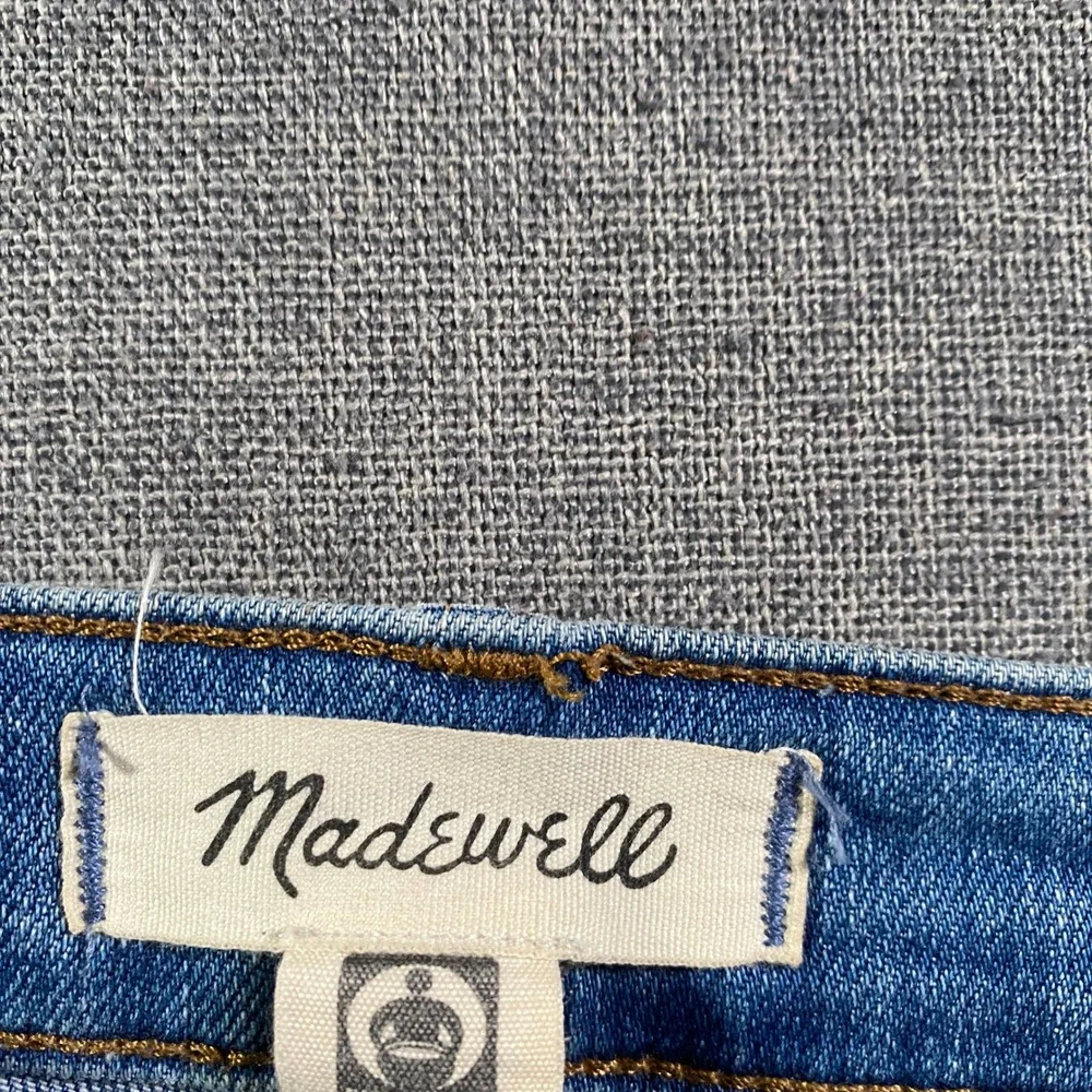 Madewell 11 High Rise Skinny Crop Jeans Women Size‎ 28 Blue Denim Medium Wash